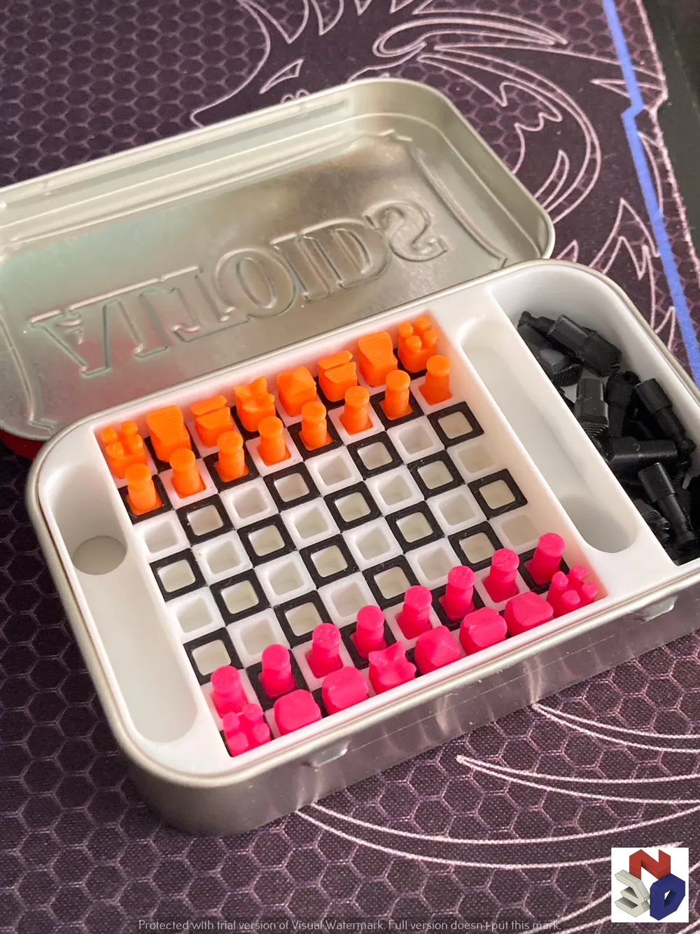 Altoids Pocket Chess Miniature - Free 3D Print Model - MakerWorld