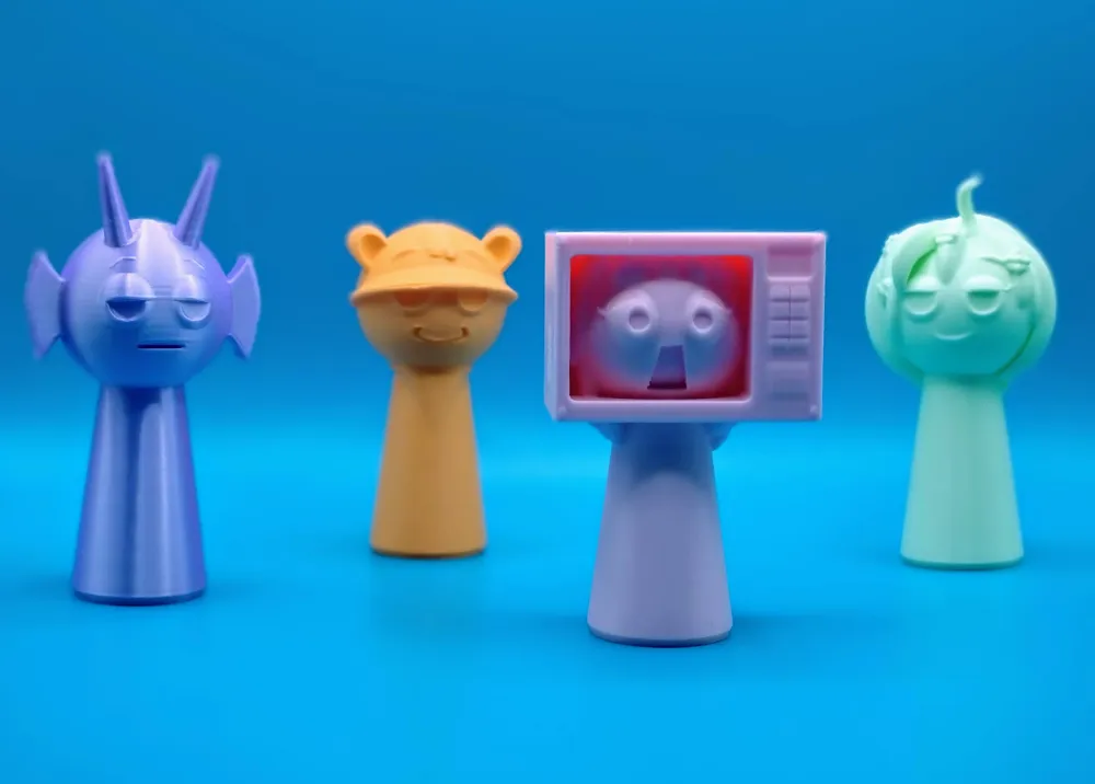 Lily with microwave by 3D PRINT MakerWorld: Download Free 3D Models