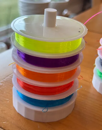 Creatology beading stretch cord spool holder 