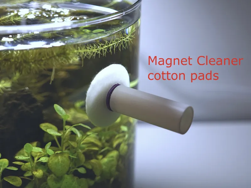 Magnetic Scraper Cleaner with Replaceable Pad
