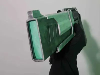 Marksman revolver from ULTRAKILL