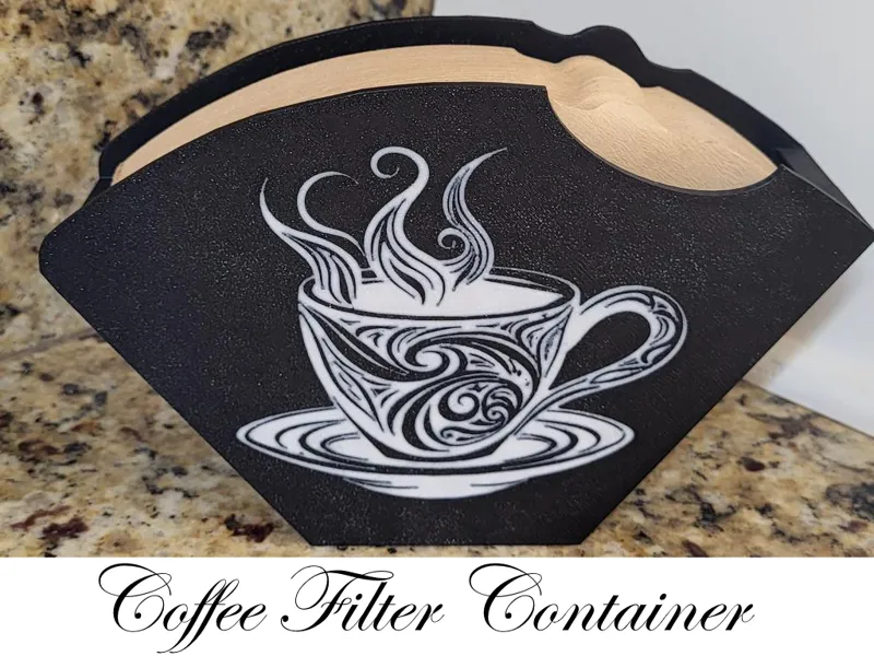 Coffee Filter Container