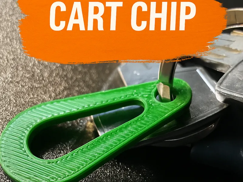Shopping Trolley Chip - Einkaufswagen Chip