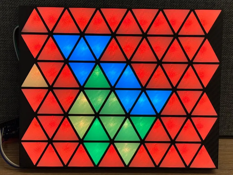 Playing with animated LED strips