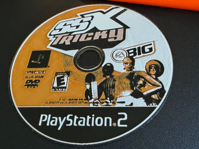 SSX Tricky PS2 Disc Model