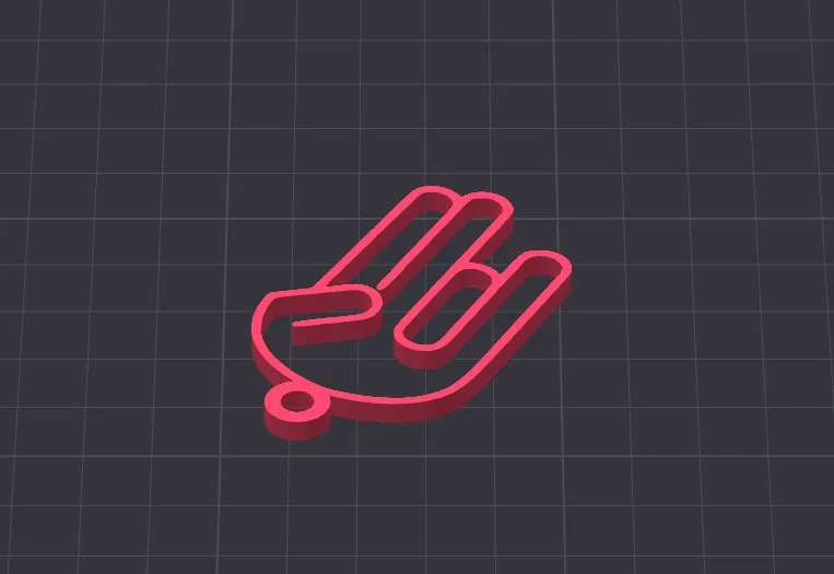 2pink1stink keyring