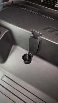 Vertical holder for Mach E Frunk