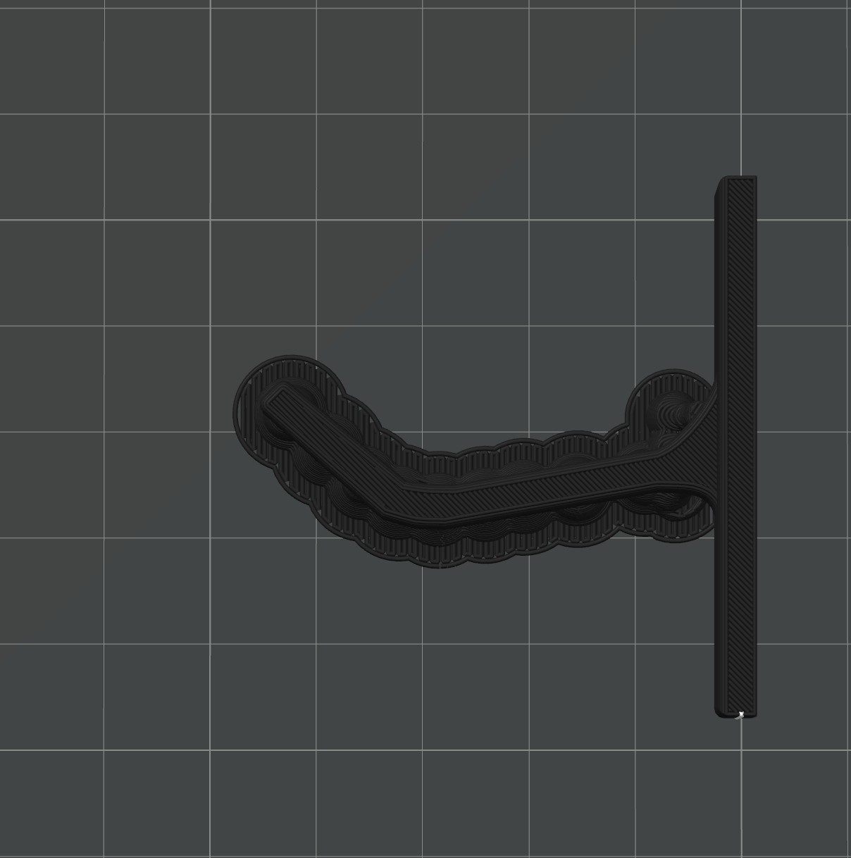 Miniatura 1 do modelo 3D Wall hook double-sided tape 