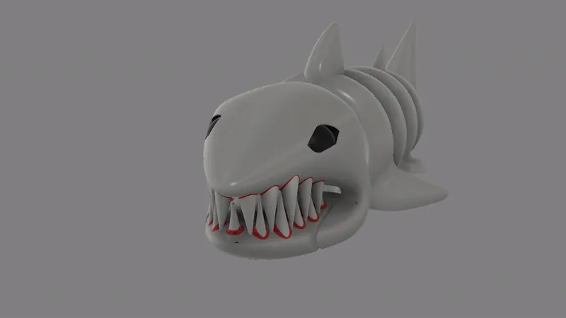 Articulated Shark Fidget Toy view 4