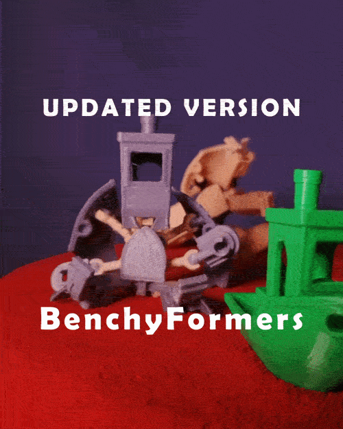 BenchyFormers Updated Version - Articulated Benchy