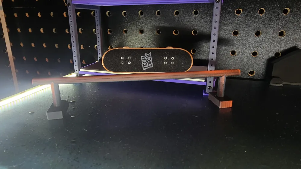 Printable Fingerboard Rails fingerboard rail - Free 3D Print Model - MakerWorld