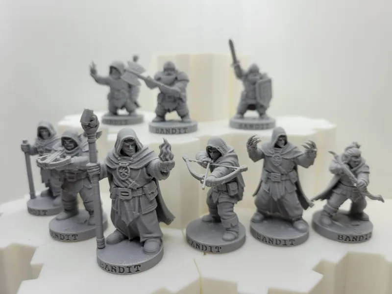 DnD - Banditen-Trupp – 9er Set