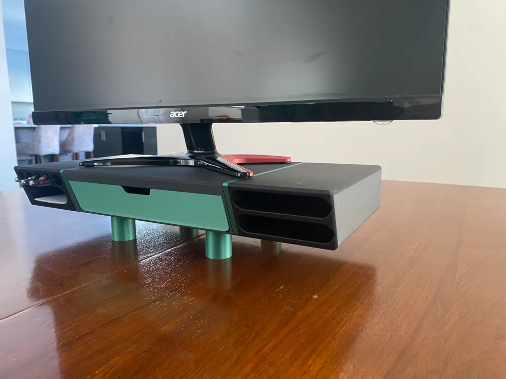 Adjustable Monitor Riser | Modular Desk Stand by jaoneill - MakerWorld