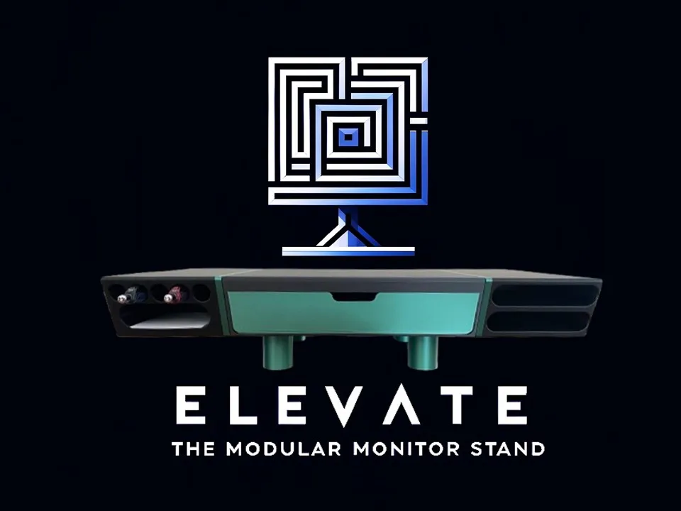 Adjustable Monitor Riser | Modular Desk Stand by jaoneill - MakerWorld