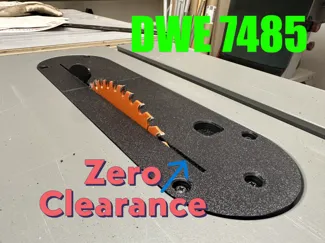 Zero Clearance Insert for DWE7485