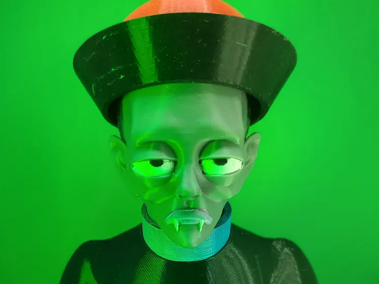 Bored Chinese Hopping Ghost Vampire Bust