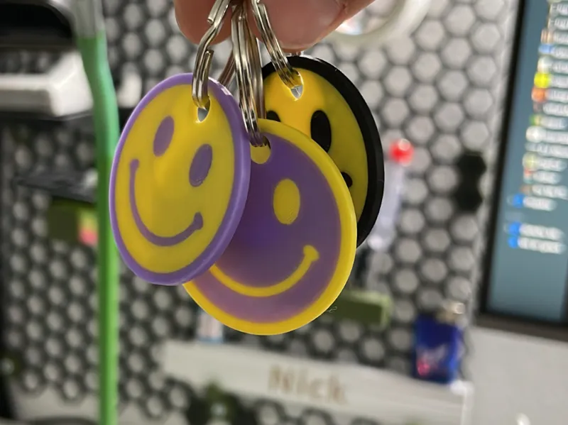 Smiley Schlüsselanhänger