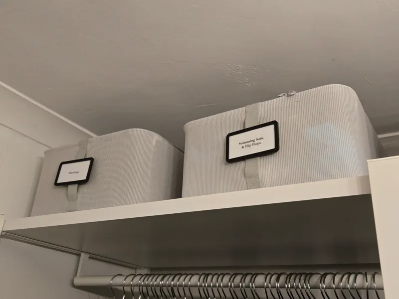 Storage Box Labels / Tags