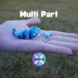 Артикулирана мини фигурка на кит