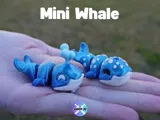 Артикулирана мини фигурка на кит