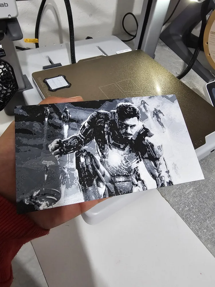 Hueforge Ironman - Free 3D Print Model - MakerWorld