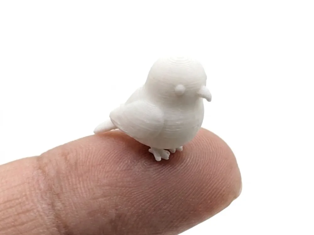Accesorio para boquillas: The smallest seagull in the world (Nozzle 0.4). Referencia del modelo original.