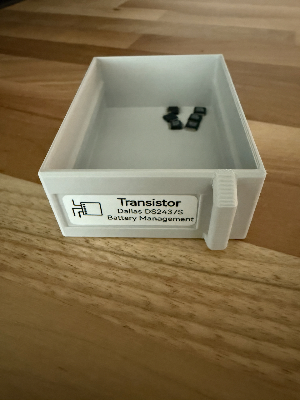 Miniatura 8 do modelo 3D stackable small part organizer drawer system