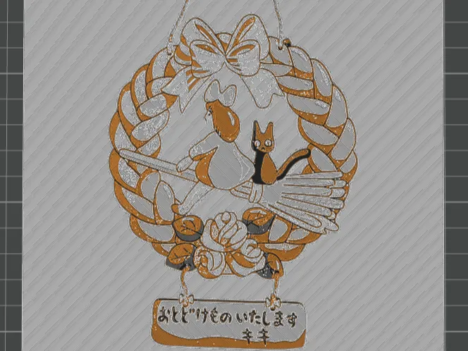 kiki's delivery service hueforge wreath