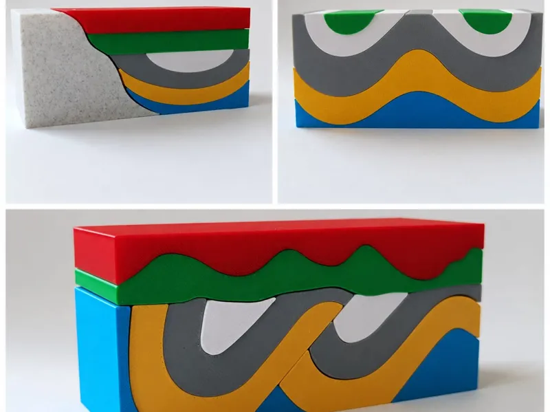 30 Cortes Geológicos 3D (1-15) | Recurso didáctico