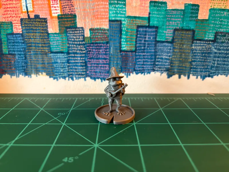 D&D Frog Bard