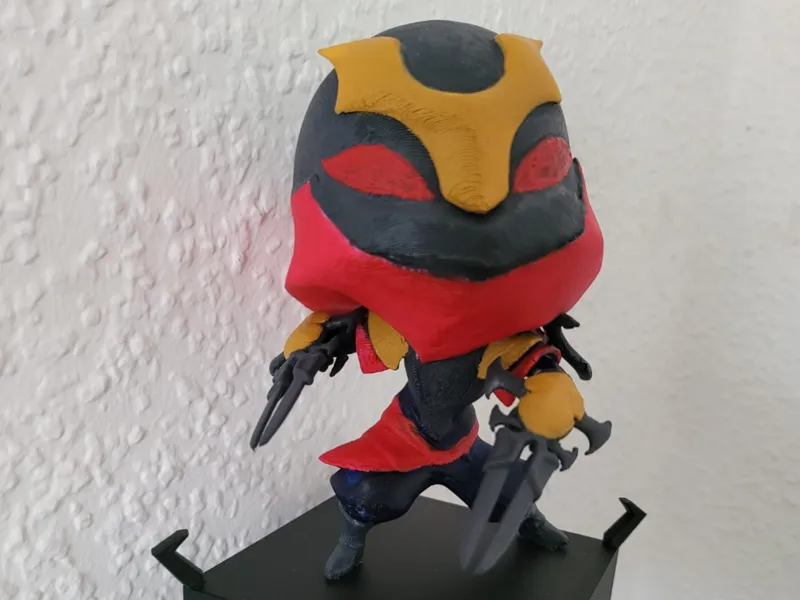 Chibi Zed (single color) - League of Legends