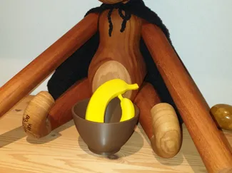 Fruit Bowl with Bananas – Kay Bojesen monkey