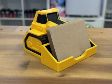Soporte: Bulldozer Business Card Holder for Contractors — vista de referencia 5
