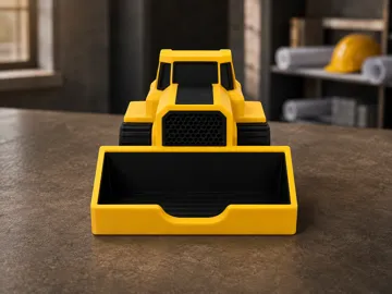 Soporte: Bulldozer Business Card Holder for Contractors — vista de referencia 4