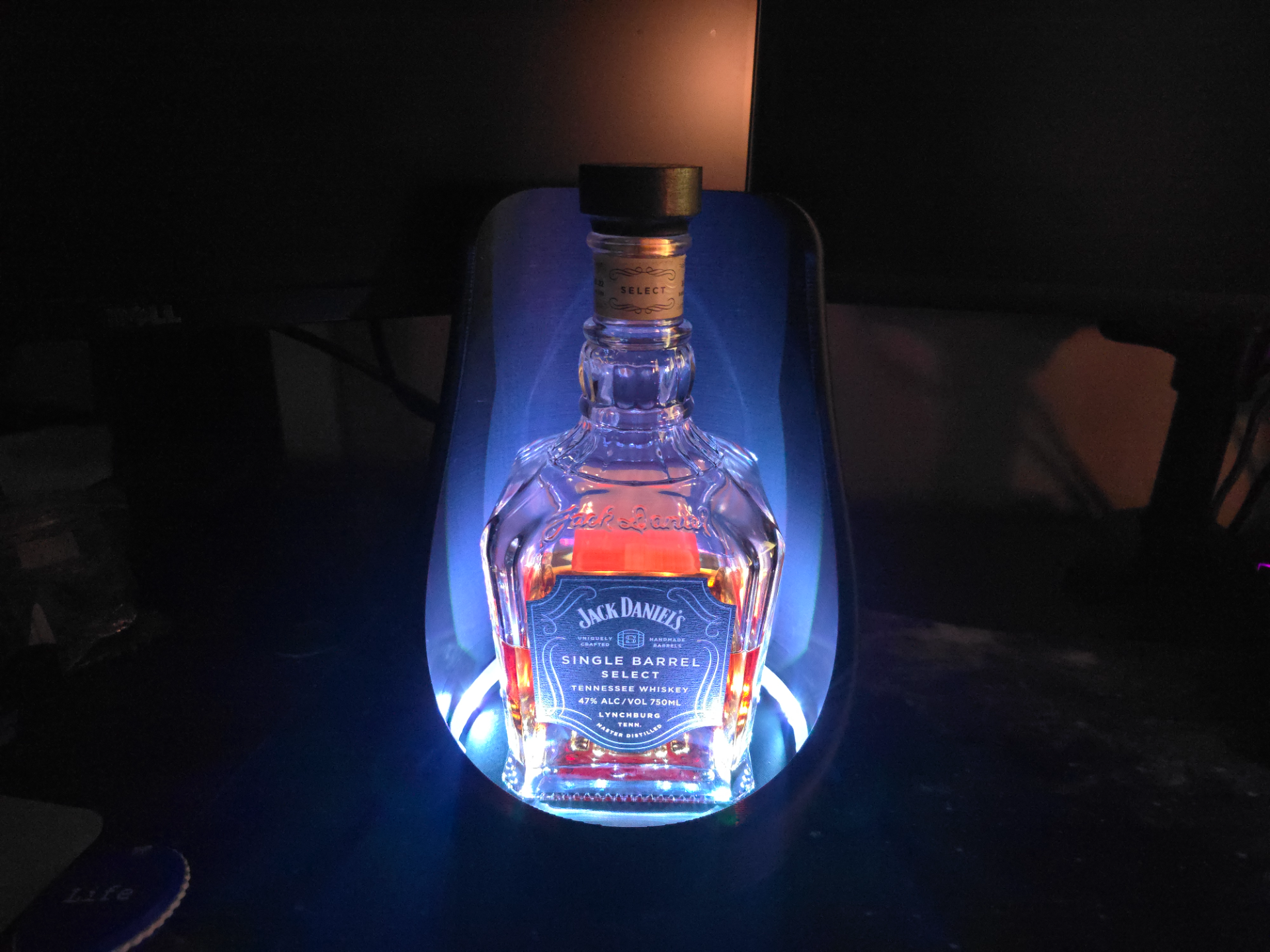 LED Bottle Display Stand