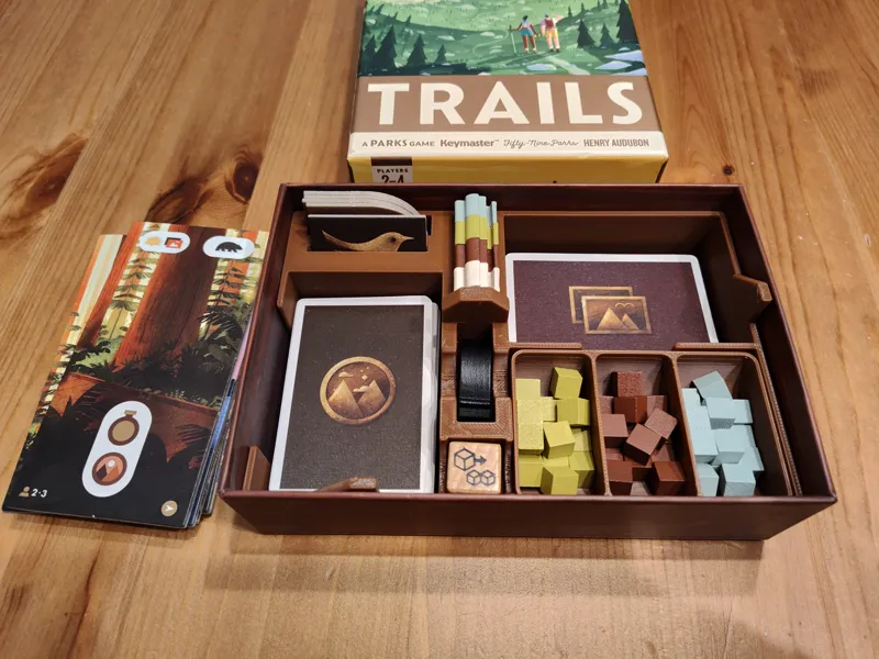 Trails insert organizer