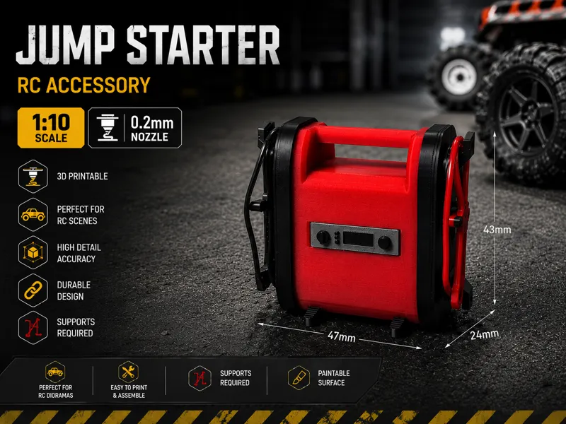 1:10 Portable Jump Starter