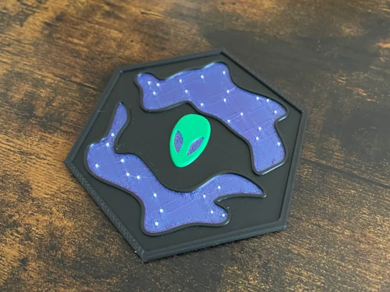 Alien Nebula coaster