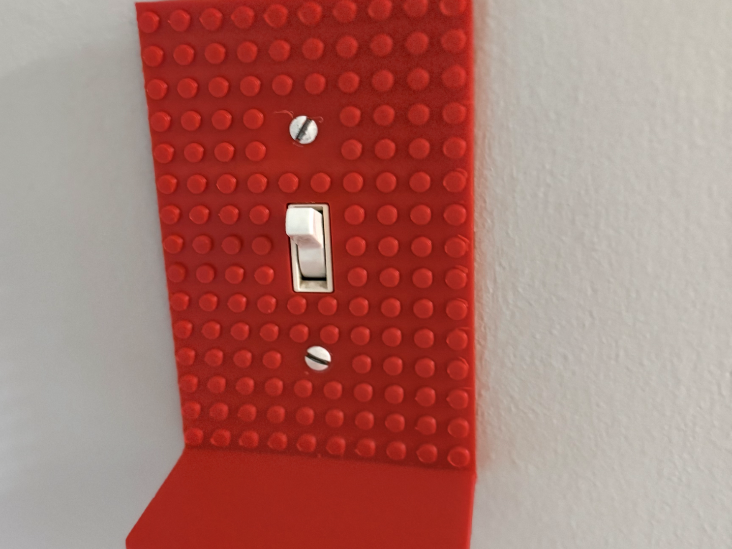 Building brick block light switch cover 