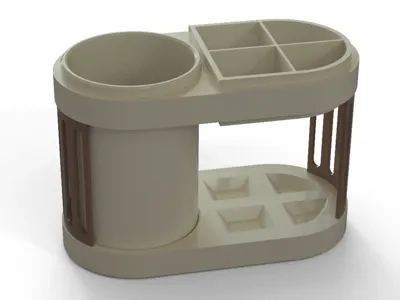 Organiser For Toothbrush