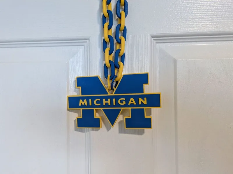 University of Michigan Chain (fits A1 mini)