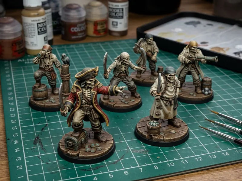 Undead Pirates Pack - 6x