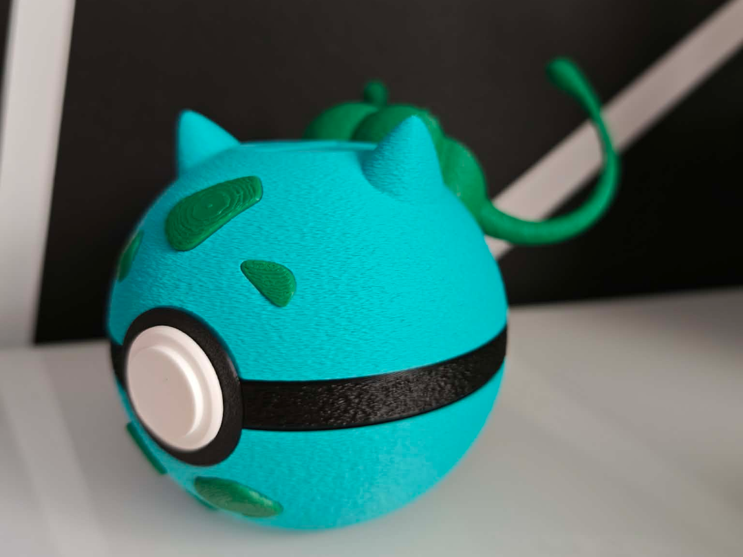 Pokeball Bulbasaur Piggy Bank Money Saving Box 