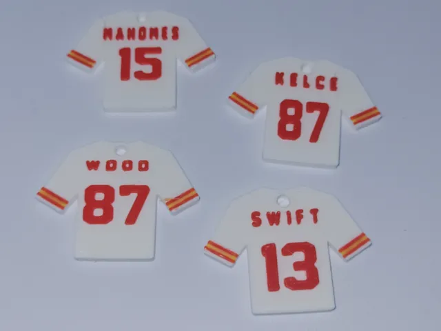 87 and 13 Jersey Earrings