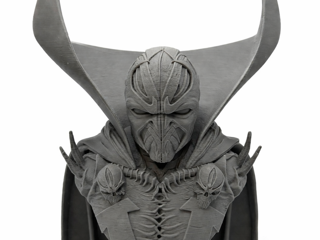 Spawn Bust – Dark Comic Antihero Sculpture