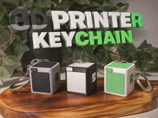 3D Printer Keychain (No AMS Required)