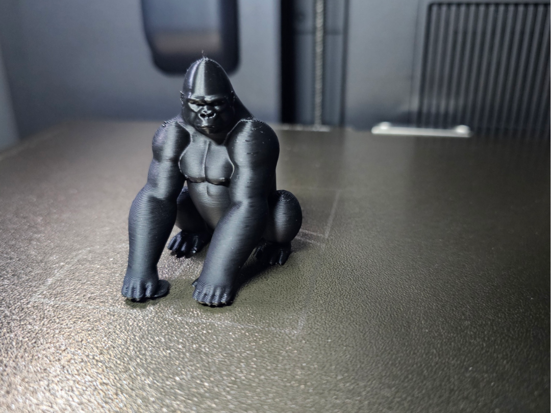 Gorilla sitzend - Tiere aus aller Welt