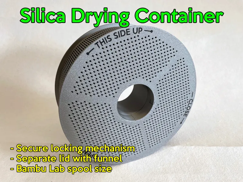 WD Silica Drying Container