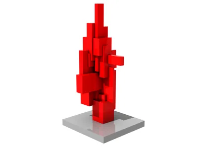 Brutalist Cluster Sculpture
