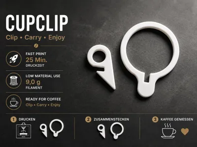 Cupclip - Clip-Carry-Enjoy